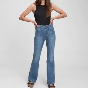 Gap High Rise Flare Jeans